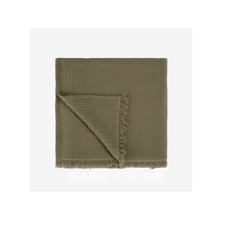 Joy |  Four Layered Crinkle Muslin Bed Cover