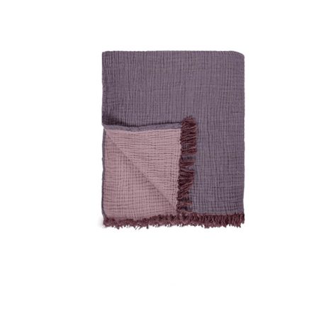 Joy |  Four Layered Crinkle Muslin Bed Cover