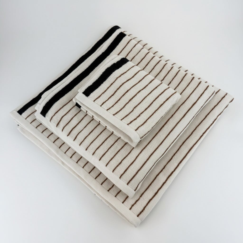 Melika Turkish Cotton Striped Terry Towel