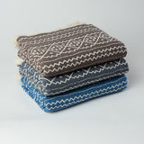 Moon | Geometric Motif Throw Blanket