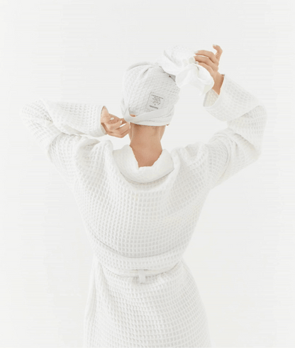 The Raftyn Waffle Weave Hair Towel