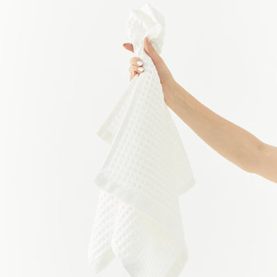 Olivia Waffle Bath Towels
