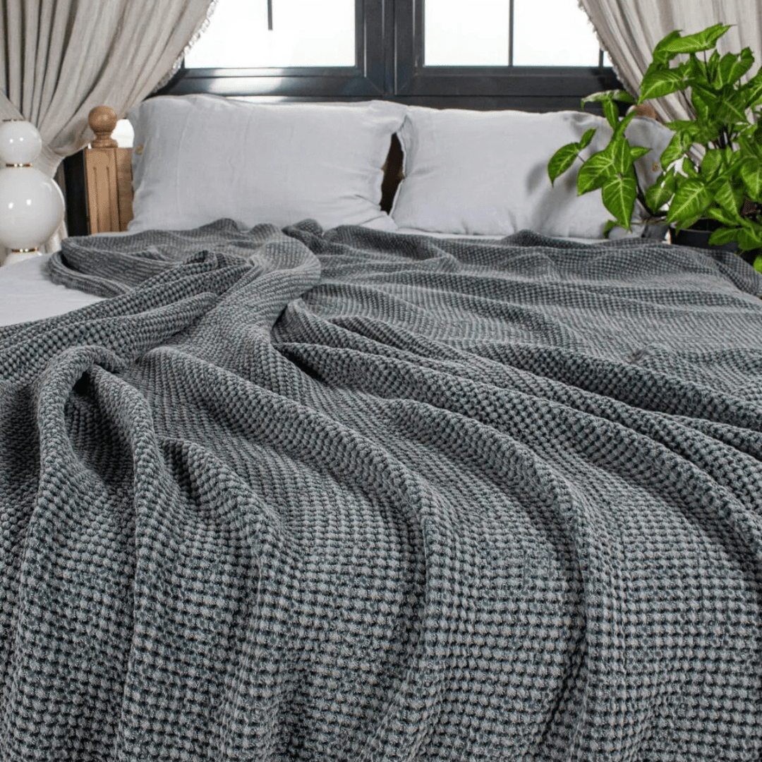 Waffle Bed Blanket