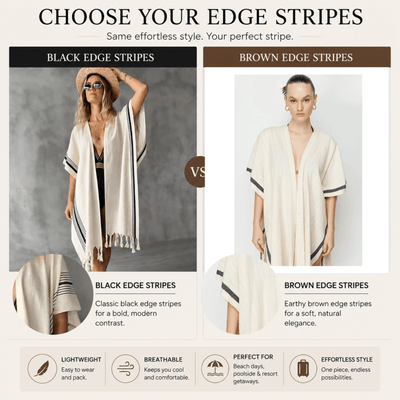Silvia & Zebrine Beach Kimonos