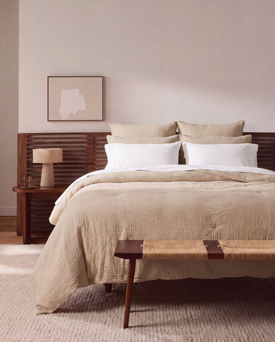 Crinkle Cotton Duvet Cover