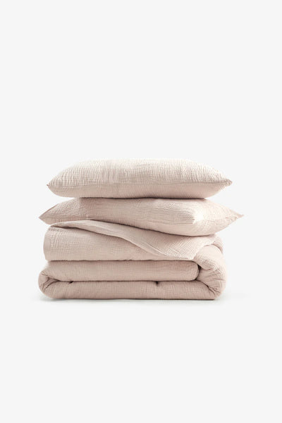 Crinkle Cotton Sham Set - Standard