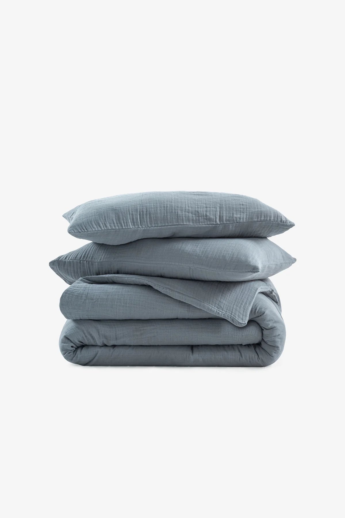 Crinkle Cotton Sham Set - Standard