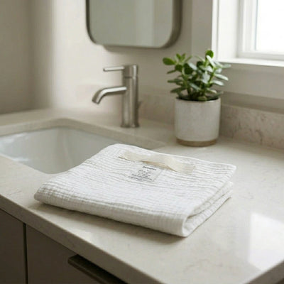 Joy Hair Towel | 100% 4 Layer Muslin Cotton