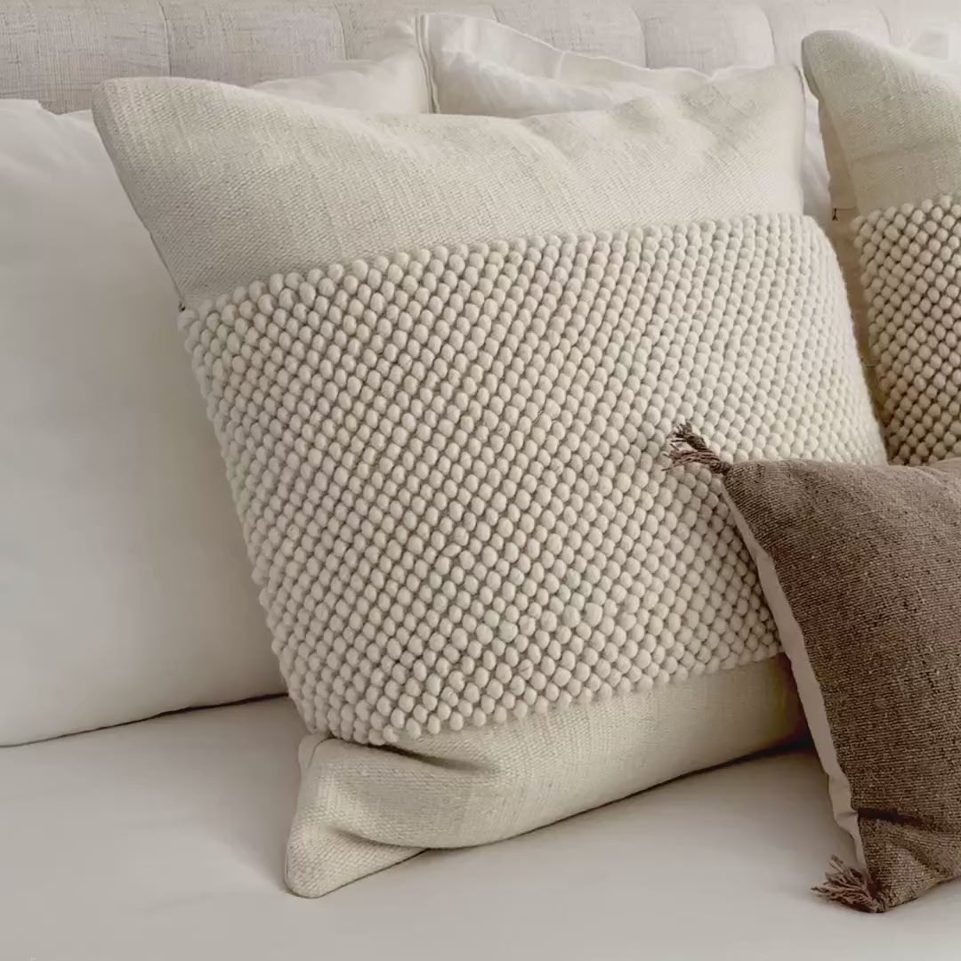 KELLY HANDWOVEN PILLOW