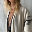 ZEBRINE KIMONO AND BEACH COVER UP - The Loomia