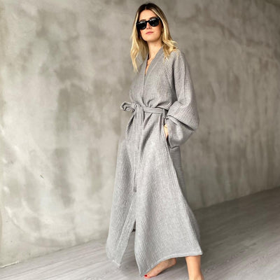 Joy 4- Layered Kimono Robe - 100% Turkish Cotton