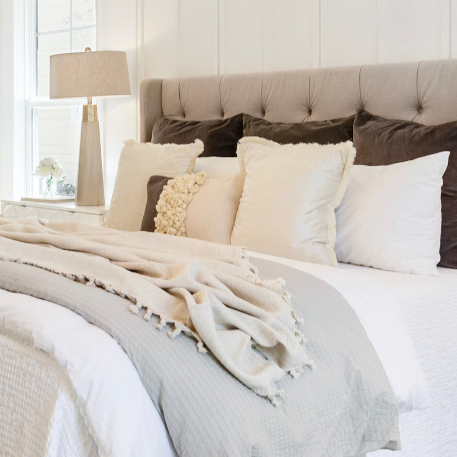 Kuzu Handwoven Pillow