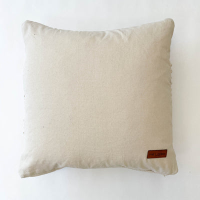 SOPHIE BLACK AND CREAM STRIPE HANDWOVEN PILLOW - The Loomia