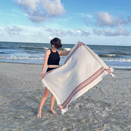 Color Pop Turkish Beach Towel
