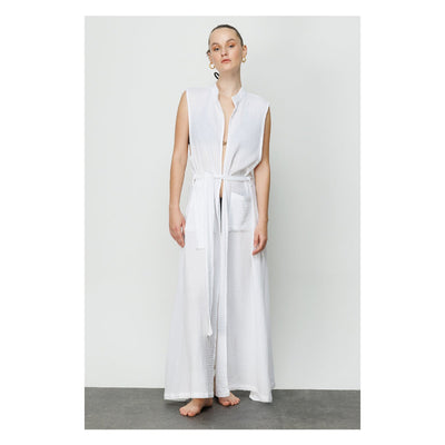 Manuela Sleeveless Kimono and Beach Cover Up