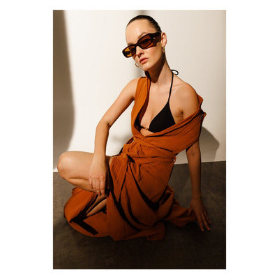 Manuela Sleeveless Kimono and Beach Cover Up