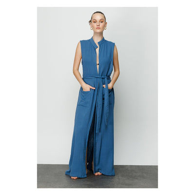 Manuela Sleeveless Kimono and Beach Cover Up