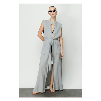 Manuela Sleeveless Kimono and Beach Cover Up