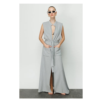 Manuela Sleeveless Kimono and Beach Cover Up