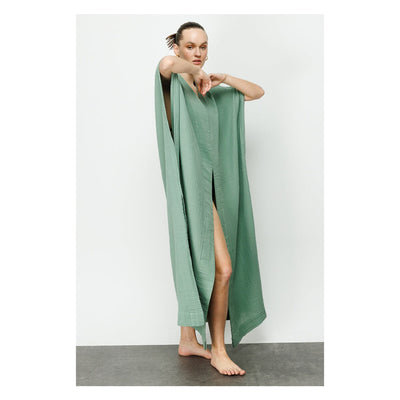 Cara V Neck Kaftan Kimono Robe and Beach Cover Up