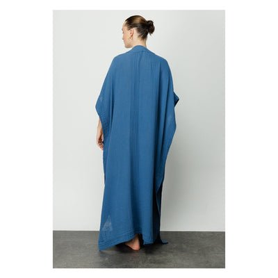 Cara V Neck Kaftan Kimono Robe and Beach Cover Up