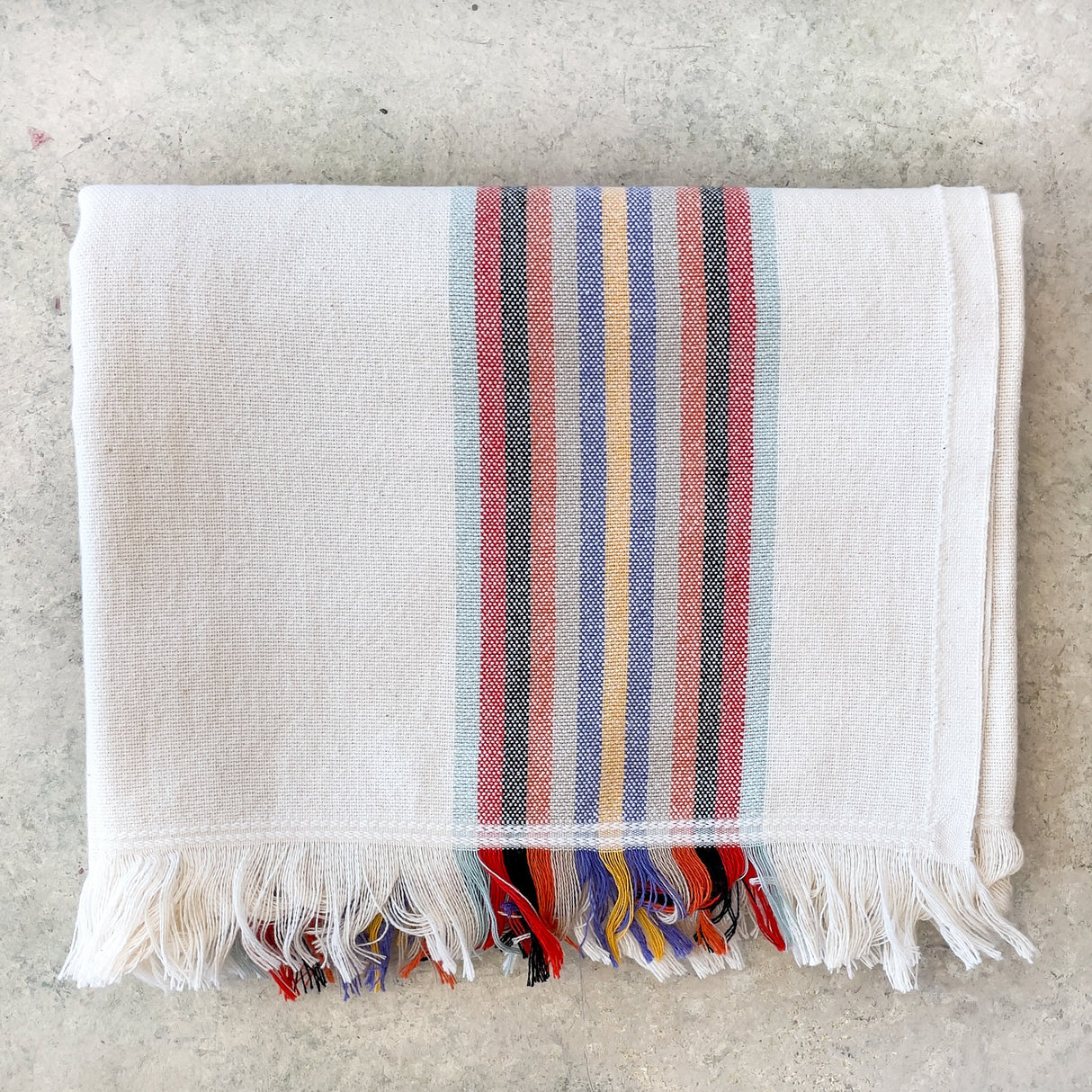 The Dazzling Deniz No.1 Handwoven Turkish Towel - The Loomia