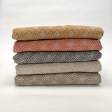 Ross Linen and Cotton Turkish Throw Blanket
