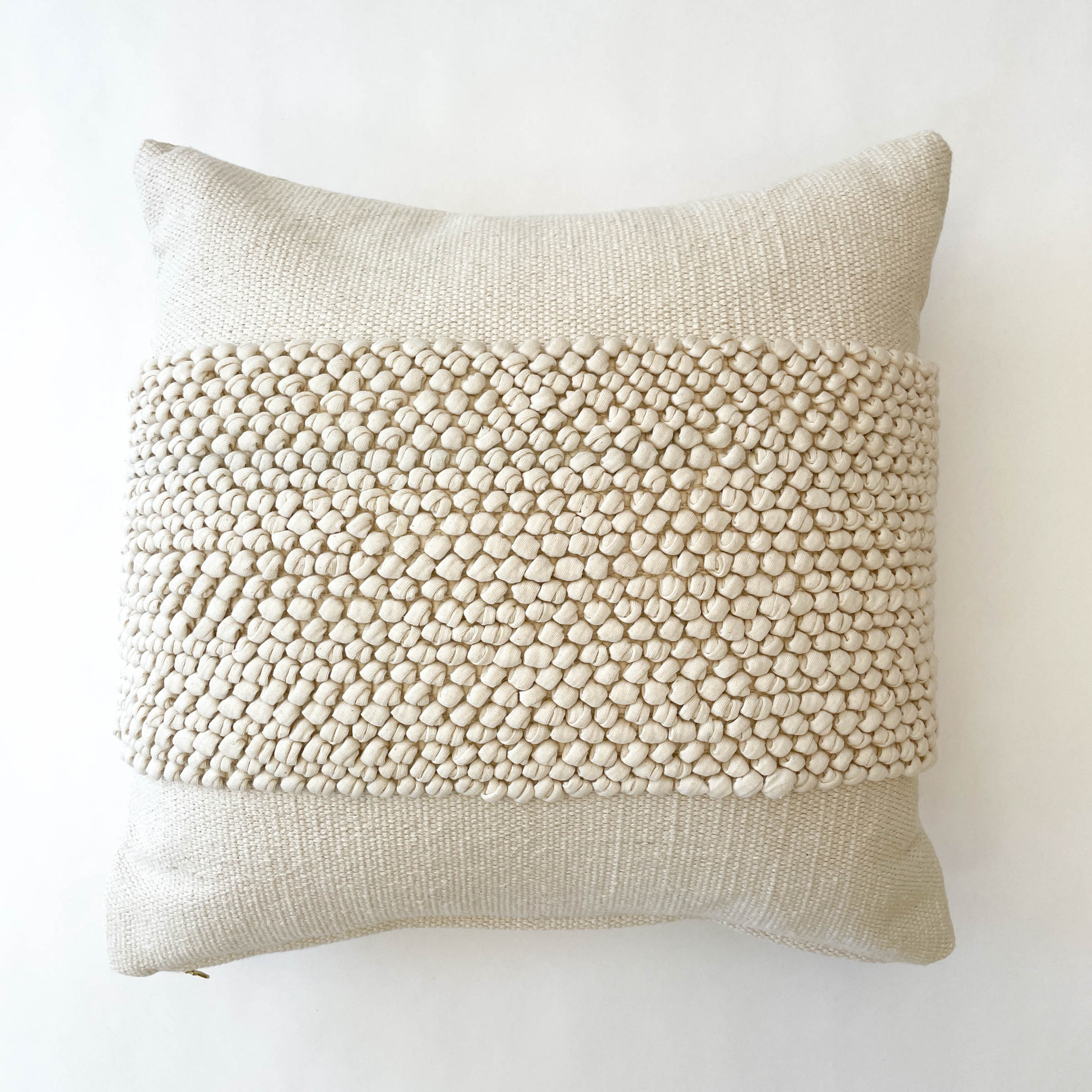 KELLY HANDWOVEN PILLOW - The Loomia