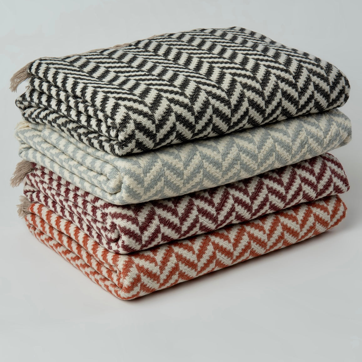 AMCA 100% TURKISH COTTON THROW BLANKET
