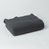 Baran Box Weave Throw Blanket - 100% Turkish Cotton