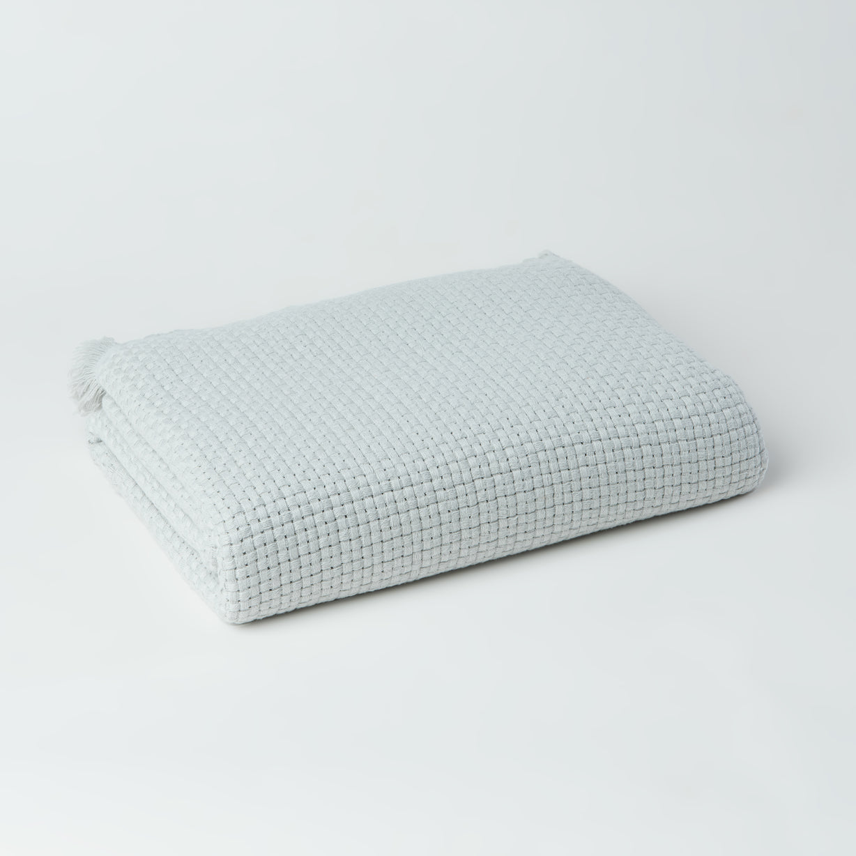 Baran Box Weave Throw Blanket - 100% Turkish Cotton
