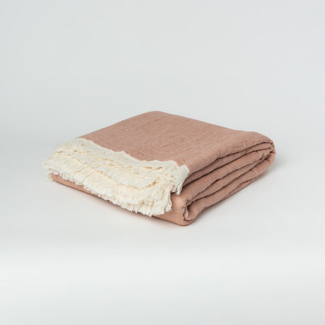 Betty Four Layered Gauze Bed Blanket California King