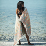 Marina Turkish Beach and Pool Towel - The Loomia