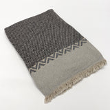 Dylan Linen and Cotton Turkish Throw Blanket