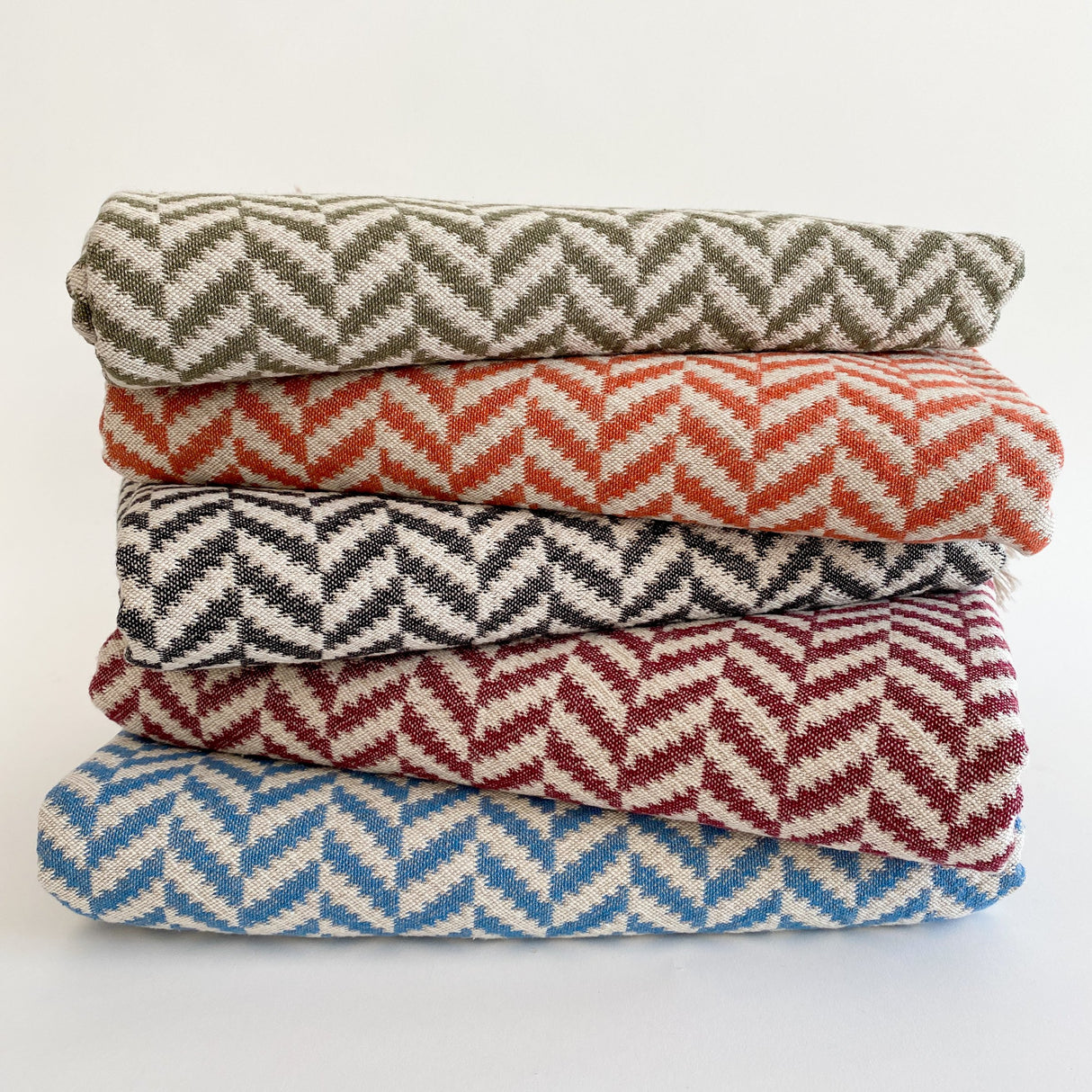 AMCA 100% TURKISH COTTON THROW BLANKET - The Loomia
