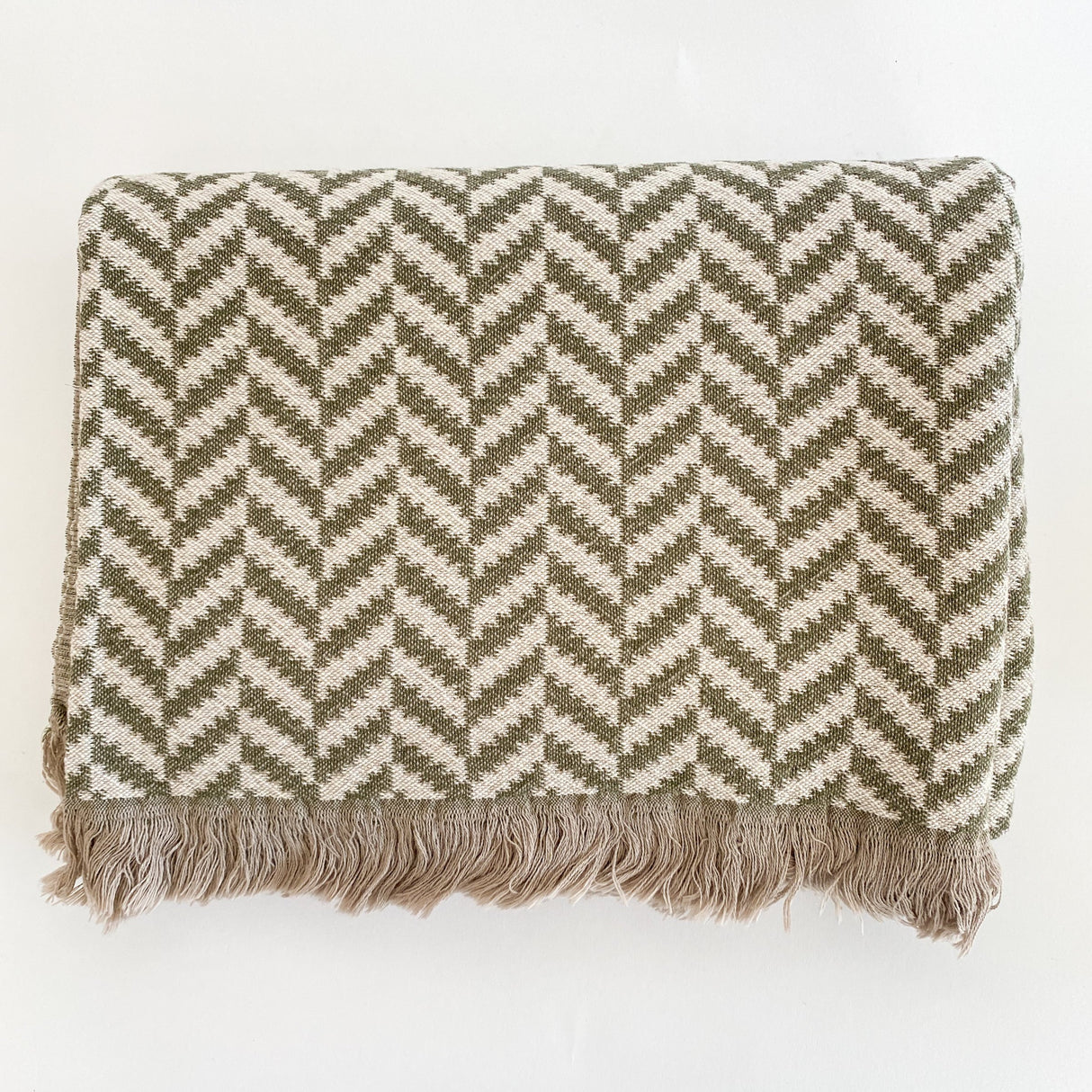 AMCA 100% TURKISH COTTON THROW BLANKET - The Loomia
