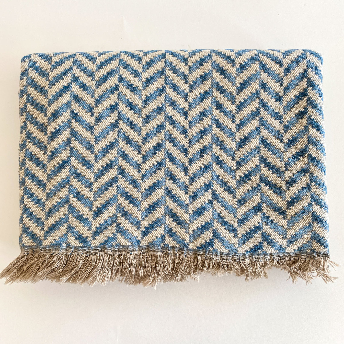 AMCA 100% TURKISH COTTON THROW BLANKET - The Loomia