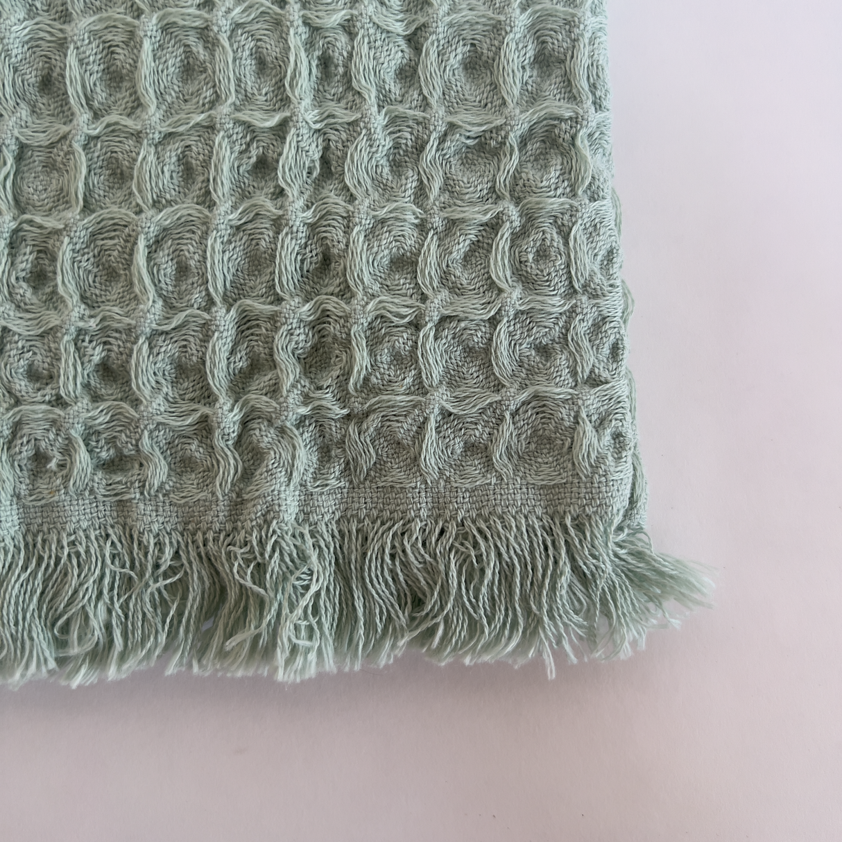 Heena Waffle Weave 100% Cotton Turkish Hand and Kitchen Towel