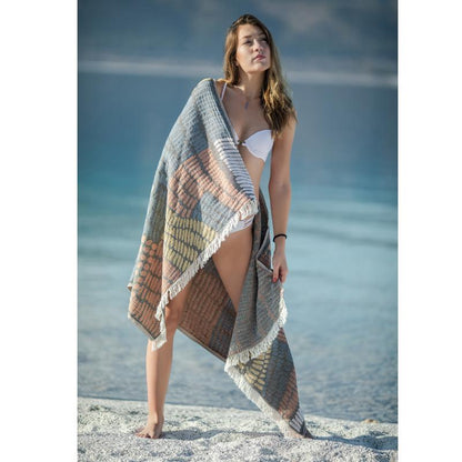 Gio Turkish Beach and Pool Towel - The Loomia