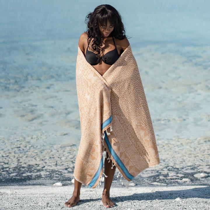 Paola Turkish Beach and Pool Towel - The Loomia