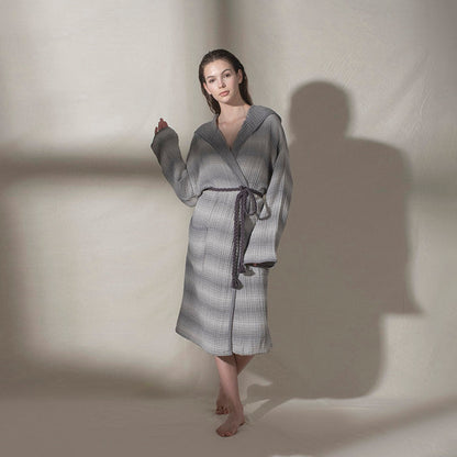 Tina Muslin Unisex Bathrobe