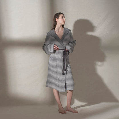 Tina Muslin Unisex Bathrobe