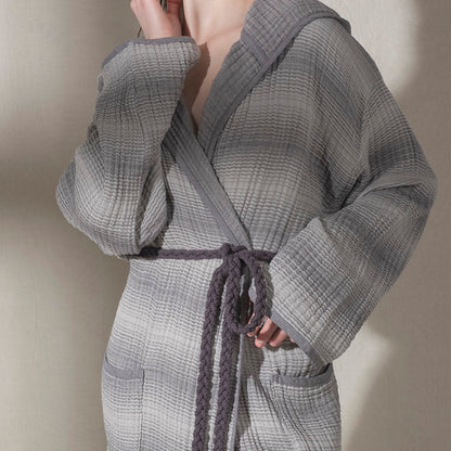 Tina Muslin Unisex Bathrobe