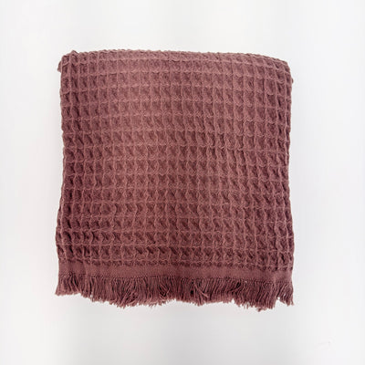 Heena Waffle Weave 100% Turkish Cotton Towel