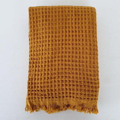 Heena Waffle Weave 100% Turkish Cotton Towel