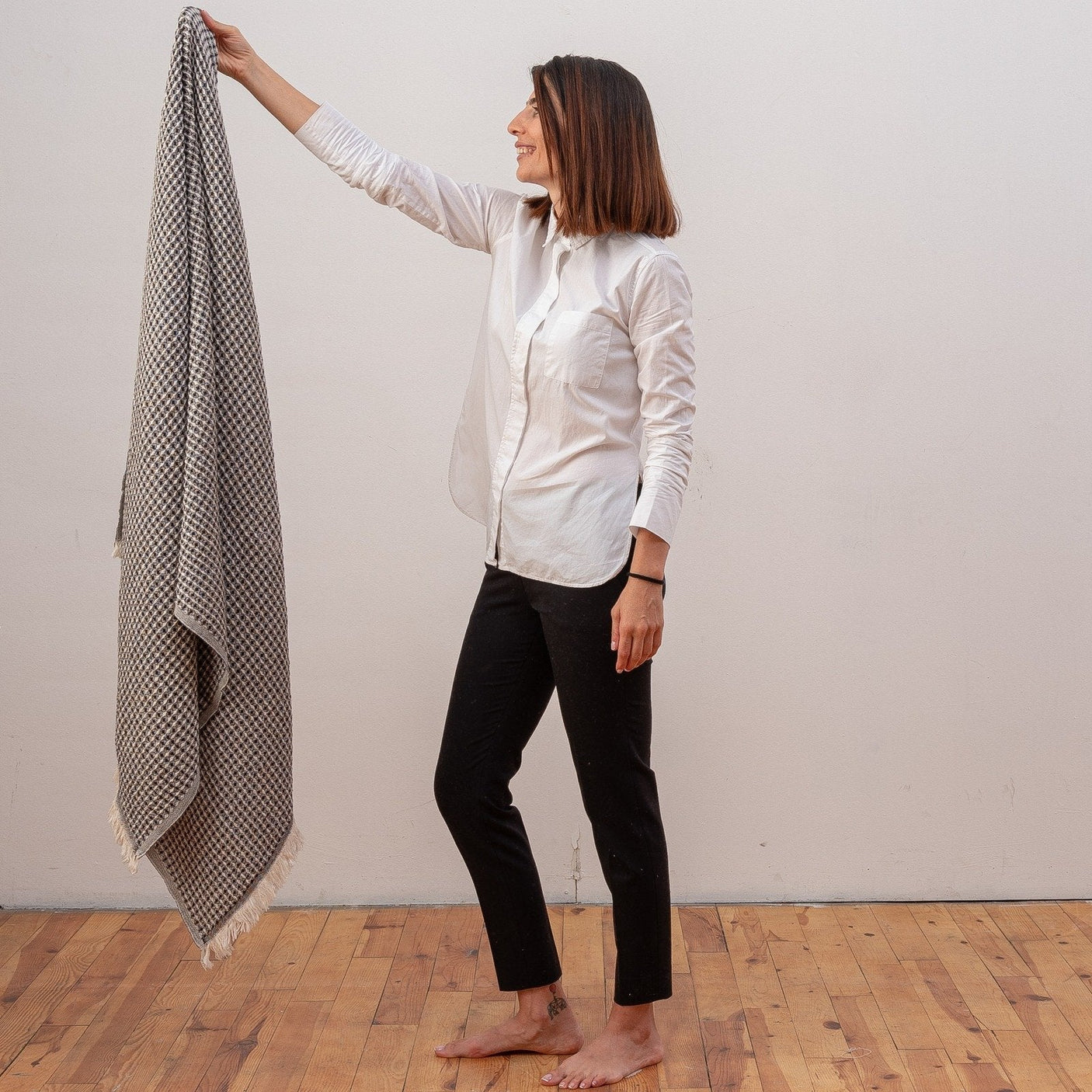 Isla Waffle Weave Turkish Towel - The Loomia