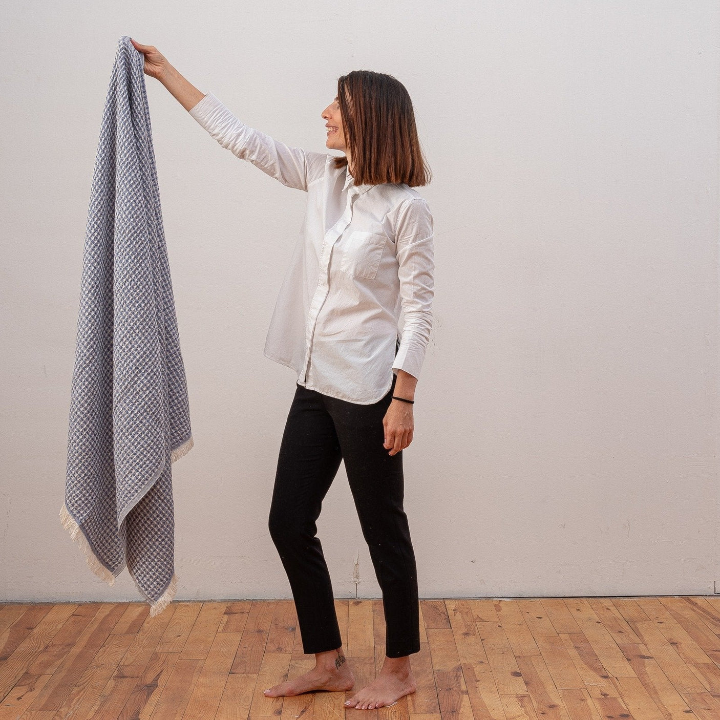Isla Waffle Weave Turkish Towel - The Loomia