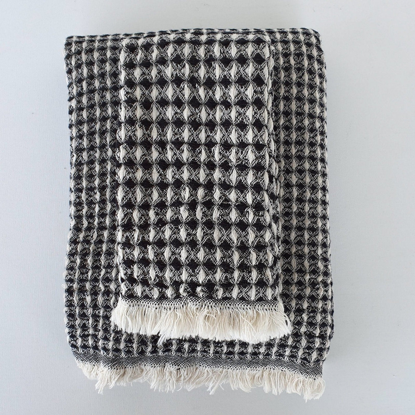 Isla Waffle Weave Turkish Towel - The Loomia