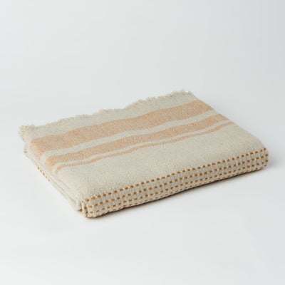 The Aras Linen Throw Blanket