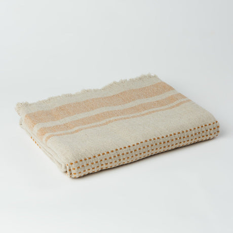 The Aras Linen Throw Blanket